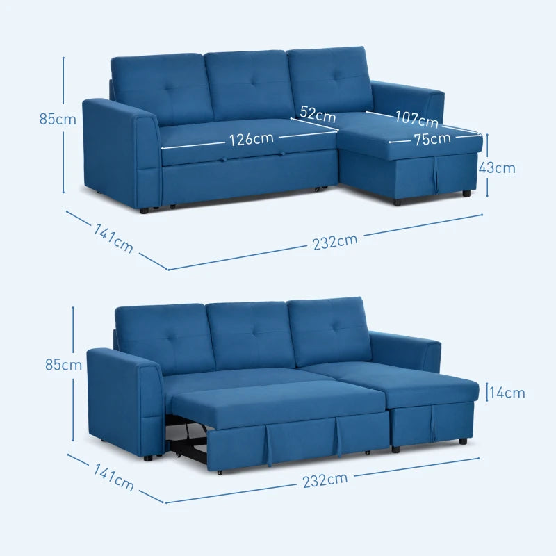 4 Seater Sofa Bed