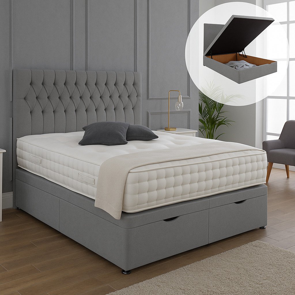 Albans Ottoman Storage Divan Bed
