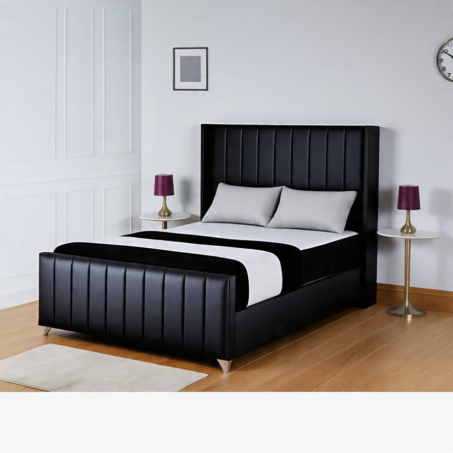 EMPIRE WING UPHOLSTERED BED