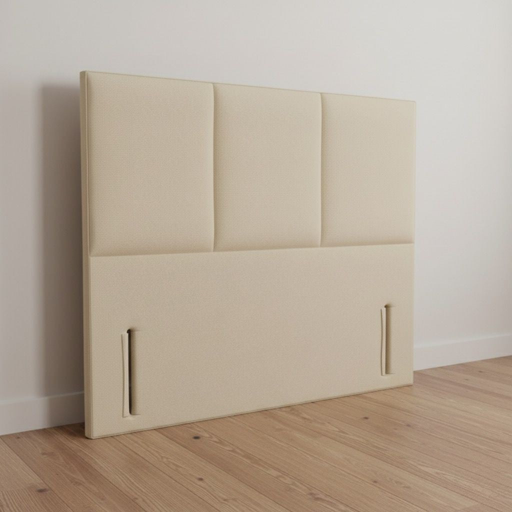 Rome Floor Standing Upholstered Fabric Headboard