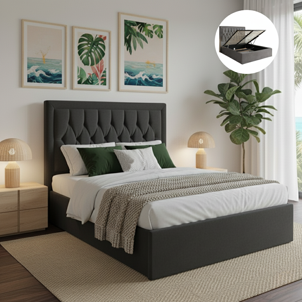 Aurea Ottoman Storage Bed