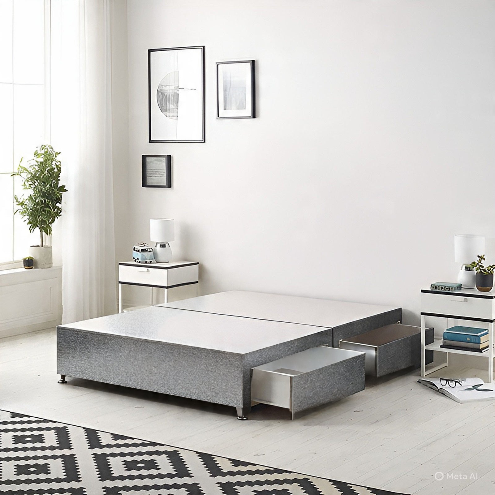 Heavy Duty Divan Bed Base