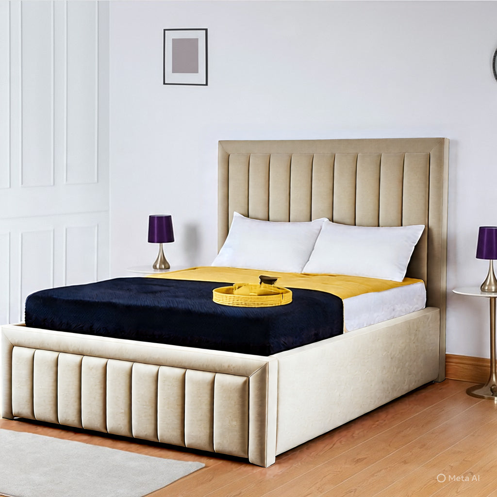 GRAND PANEL UPHOLSTERED BED