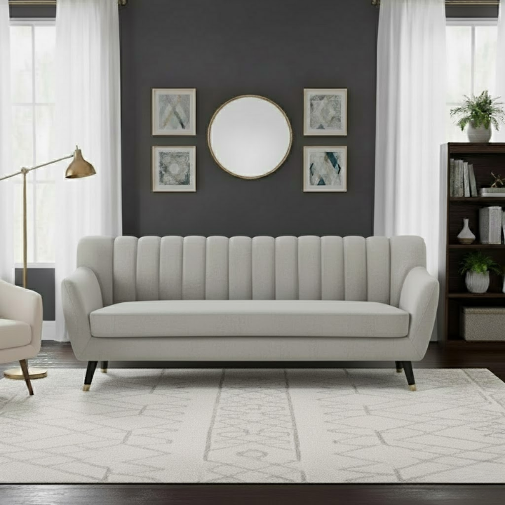 VF Velvet 3 Seat Sofa