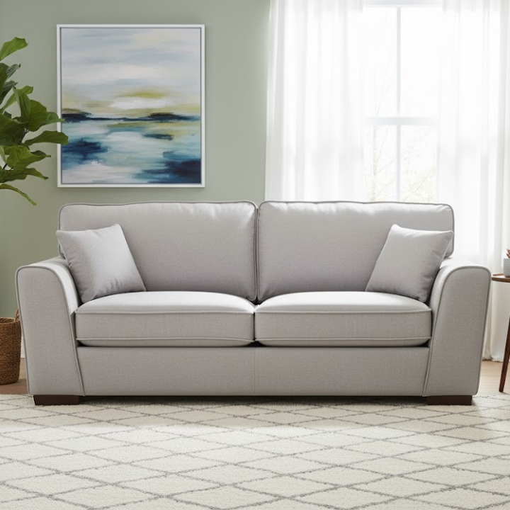 HB Fabric 3 Seat Sofa