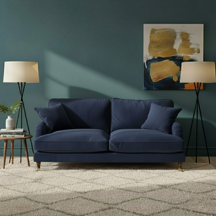VF Velvet 3 Seat Sofa