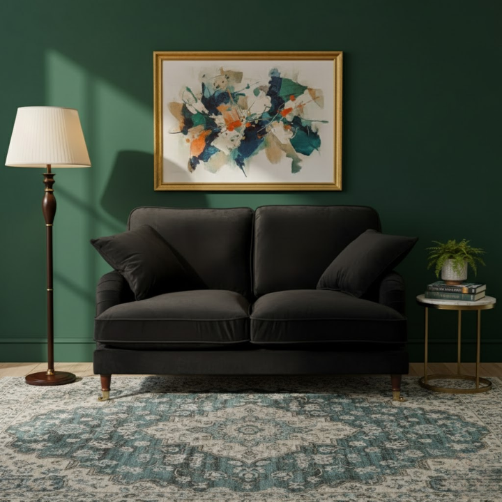 VF Velvet 2 Seat Sofa