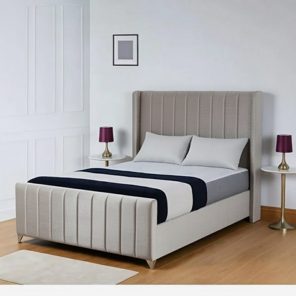 EMPIRE WING UPHOLSTERED BED
