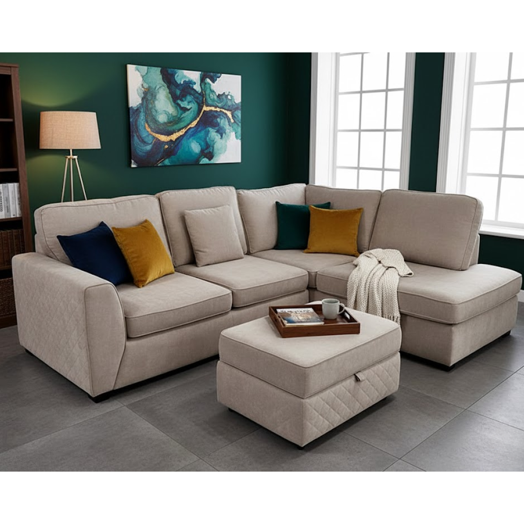 DYLAN JUMBO CORD CORNER SOFA