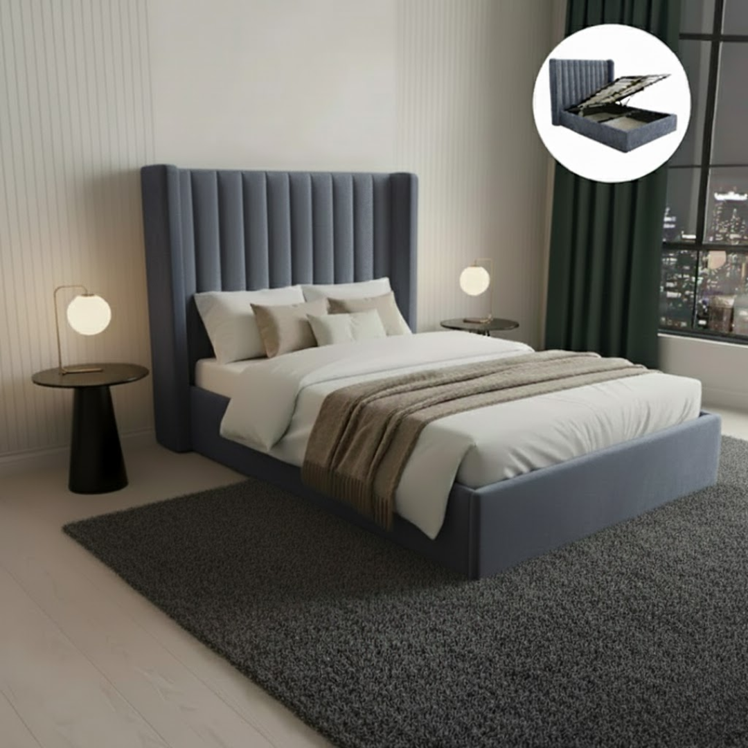 Alura ottoman storage bed