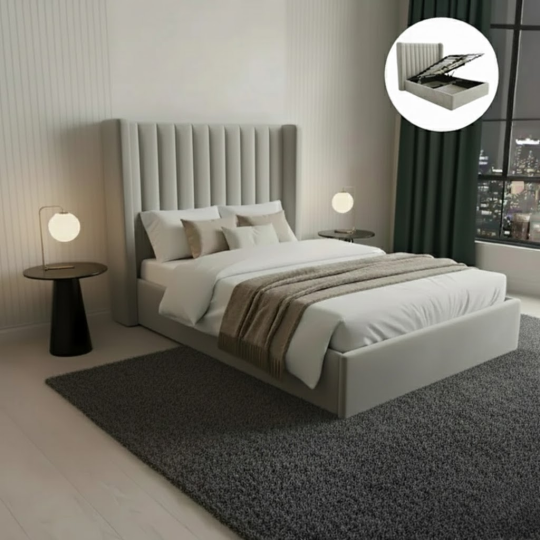 Alura ottoman storage bed