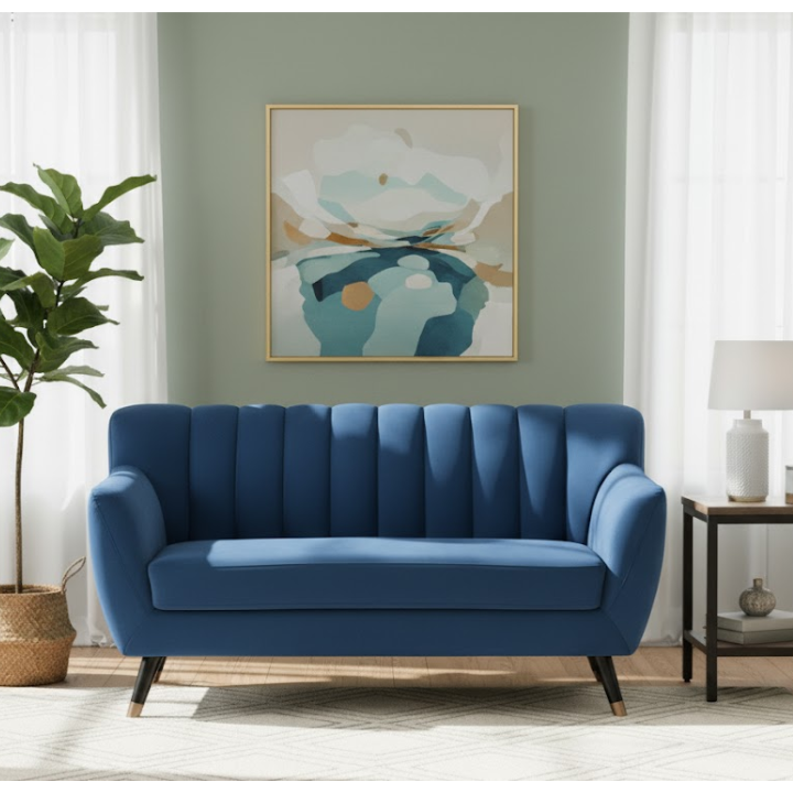 VF Velvet 2 Seat Sofa