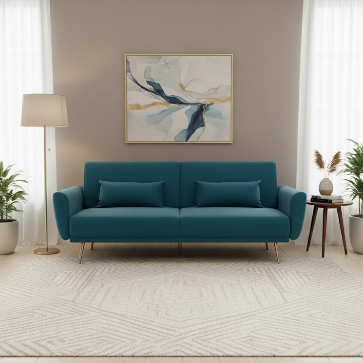 Hatton Velvet Sofa Bed