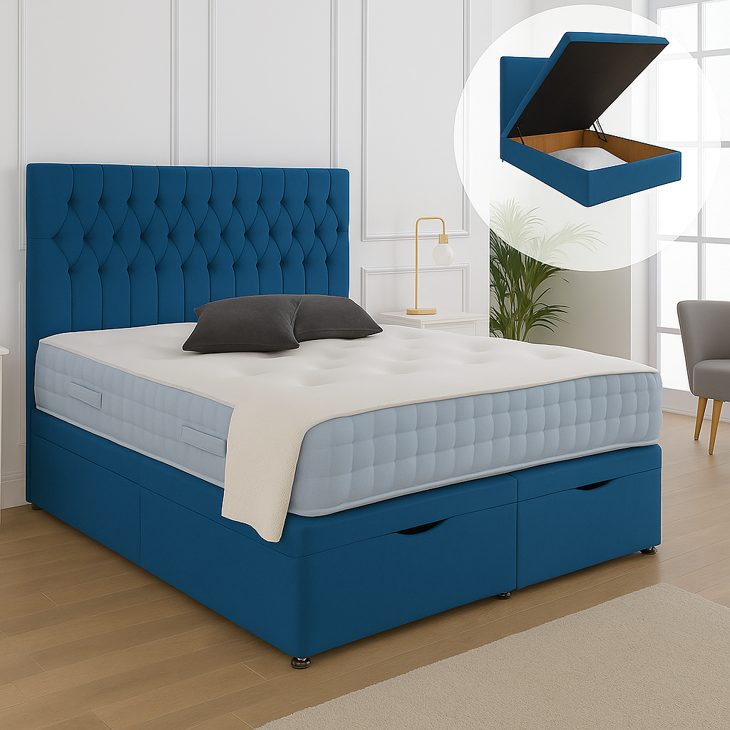 Albans Ottoman Storage Divan Bed