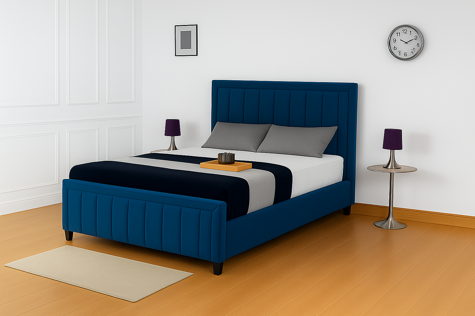 SERENA UPHOLSTERED BED