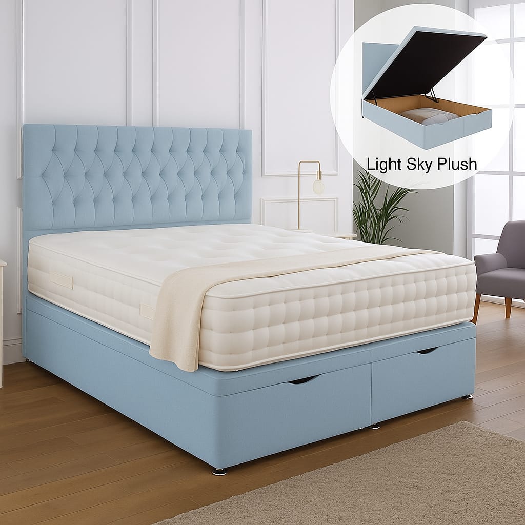 Albans Ottoman Storage Divan Bed