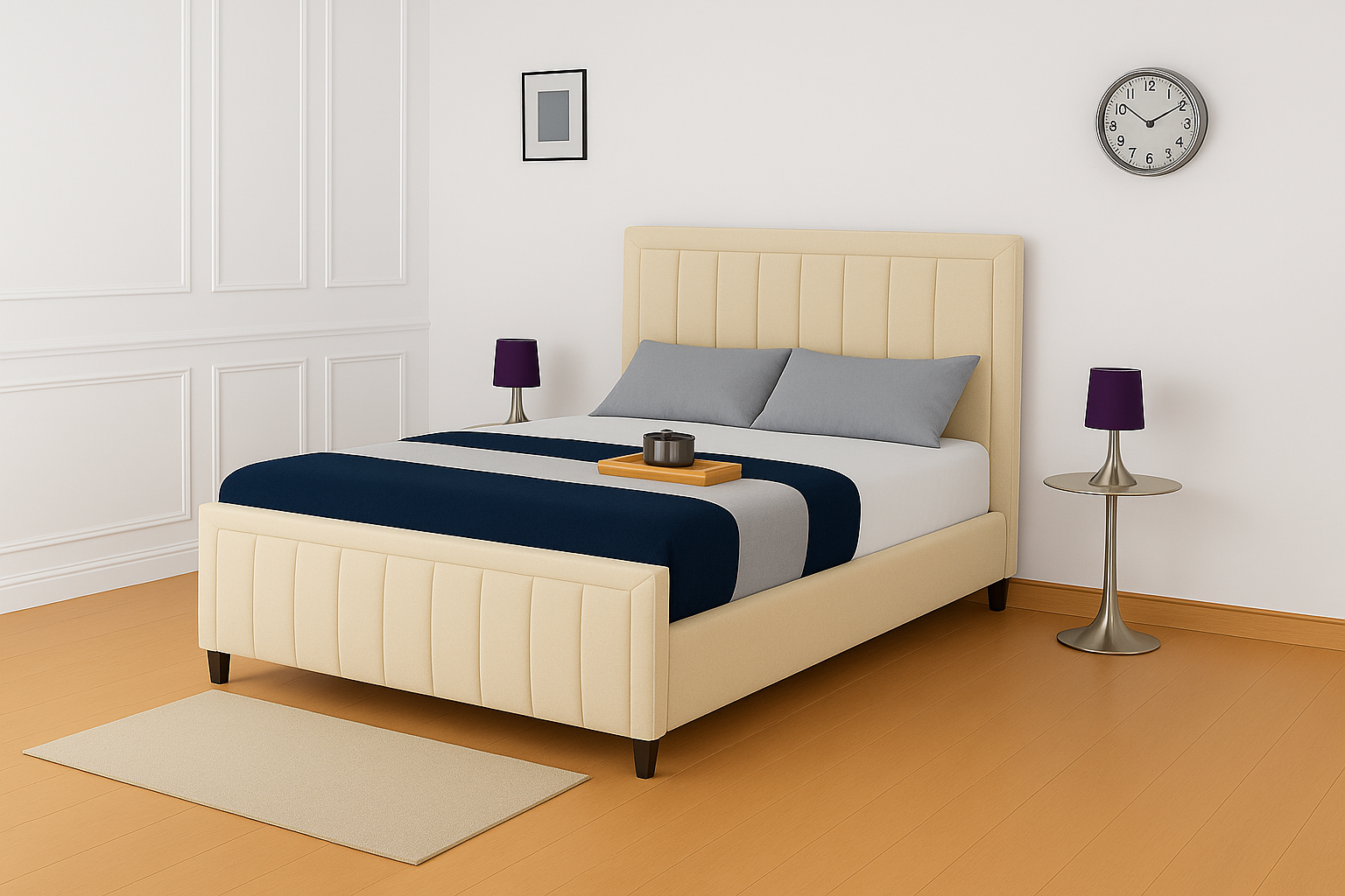 SERENA UPHOLSTERED BED
