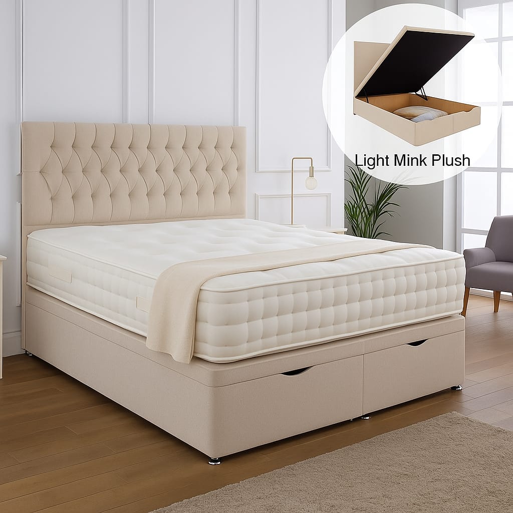 Albans Ottoman Storage Divan Bed