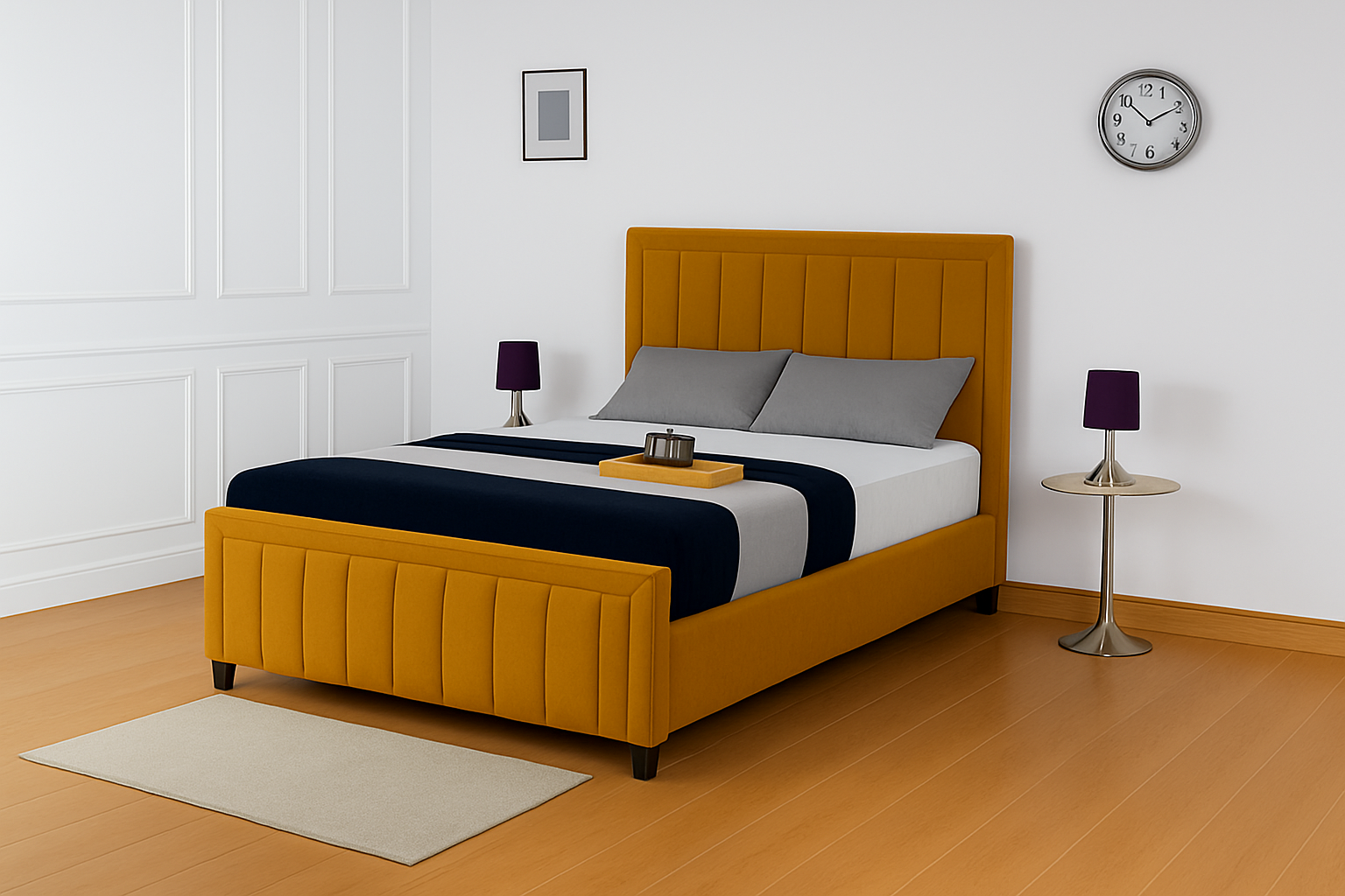 SERENA UPHOLSTERED BED
