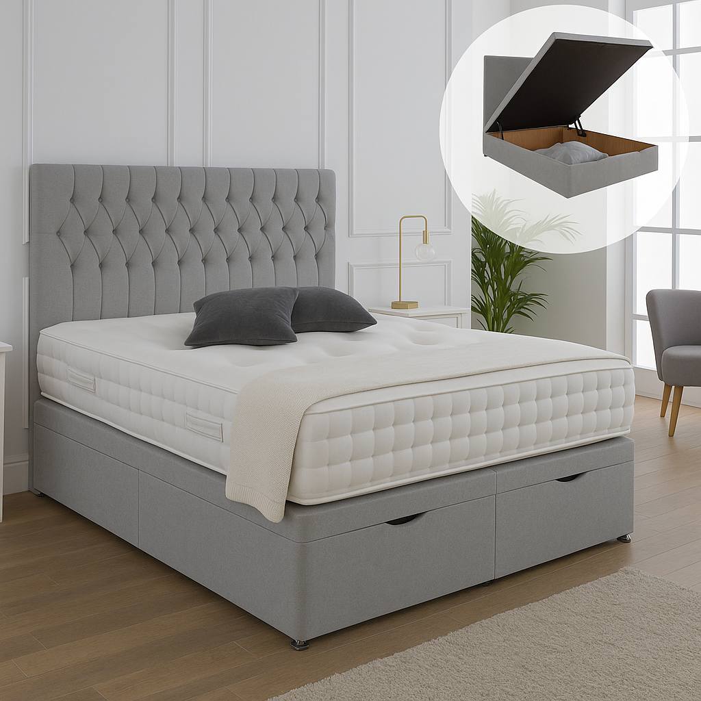 Albans Ottoman Storage Divan Bed