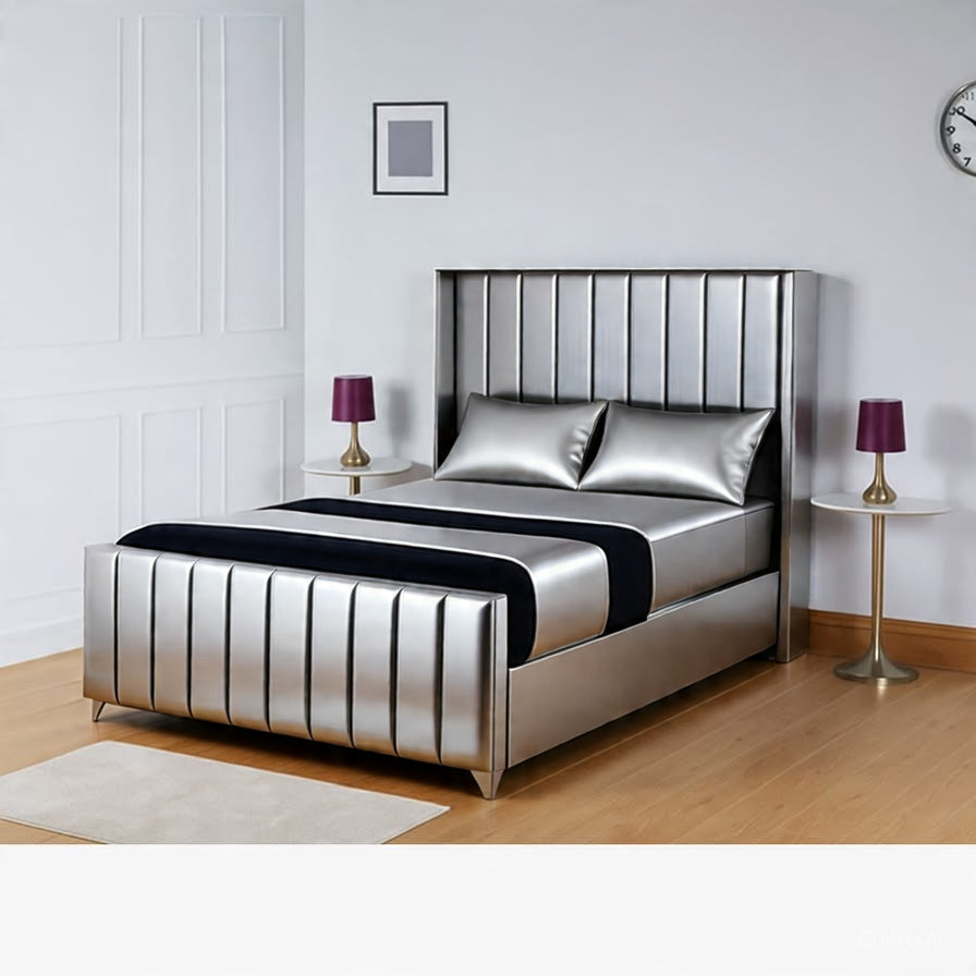 EMPIRE WING UPHOLSTERED BED