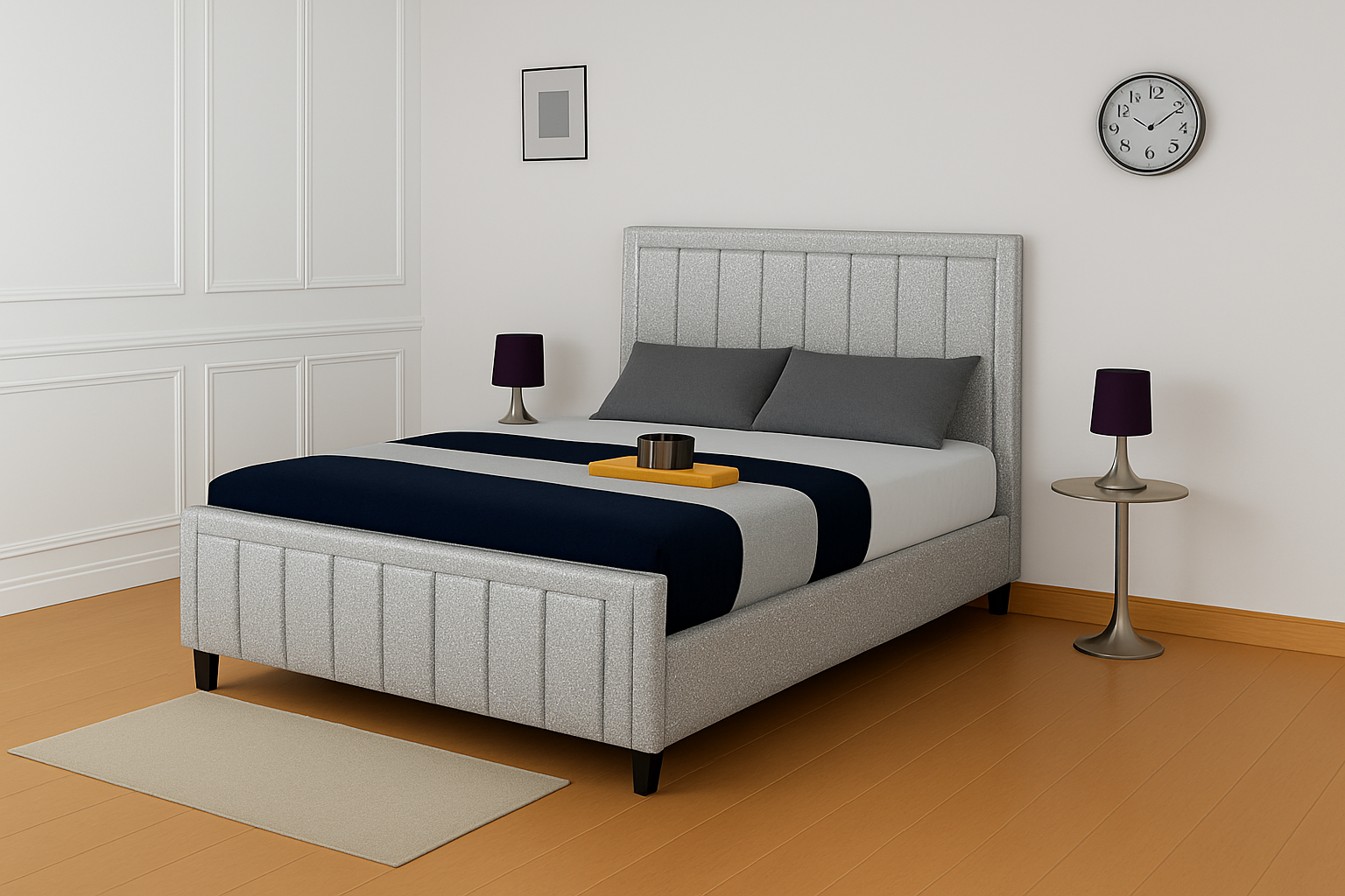SERENA UPHOLSTERED BED