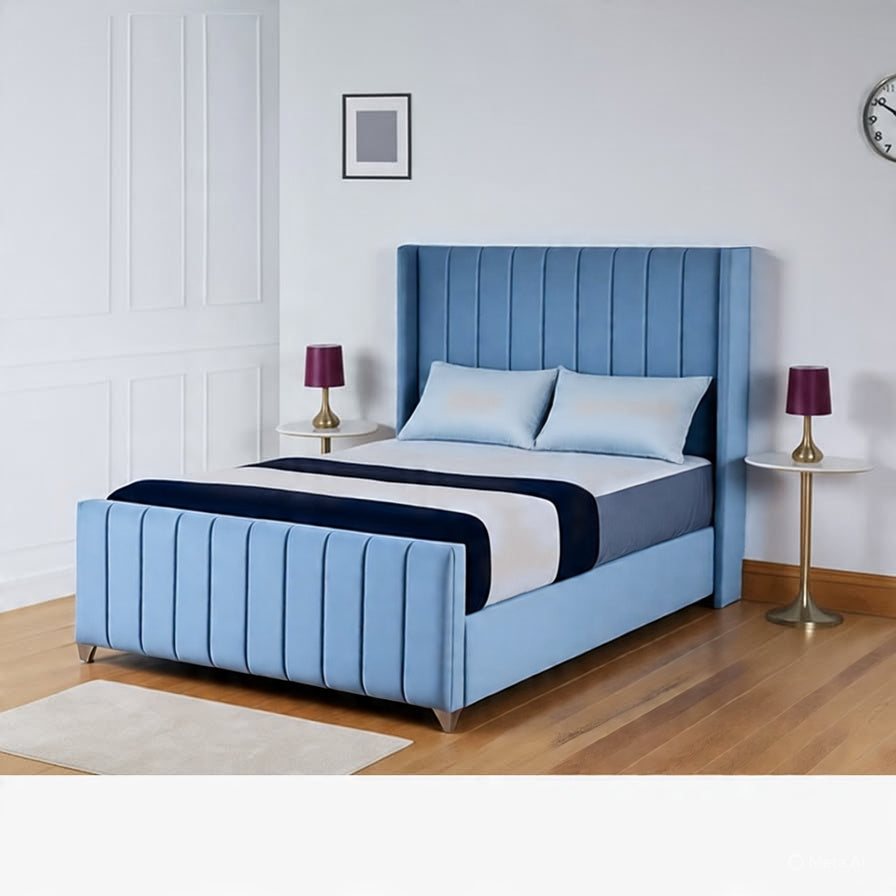 EMPIRE WING UPHOLSTERED BED