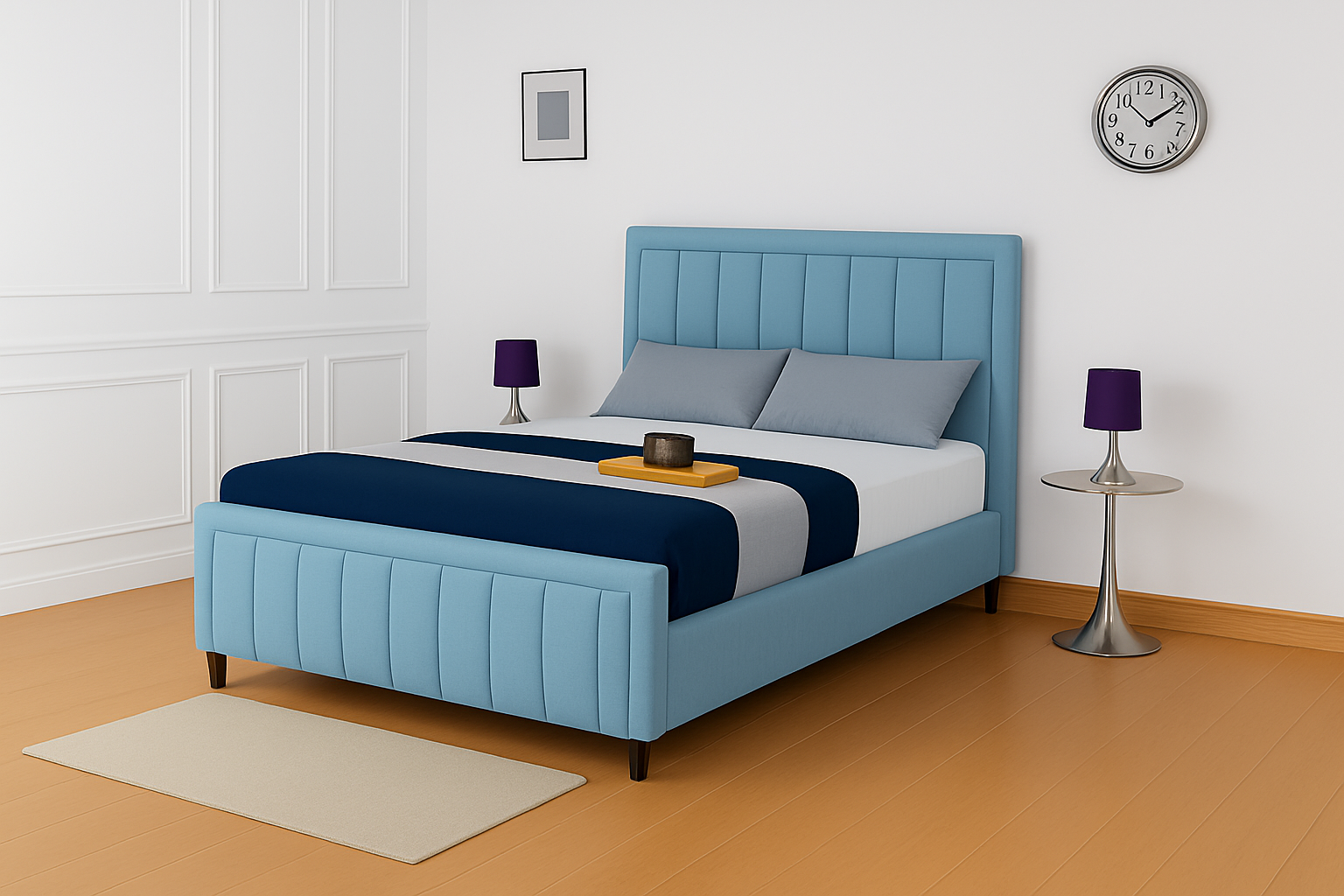 SERENA UPHOLSTERED BED