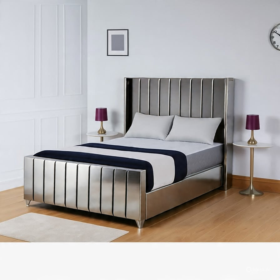 EMPIRE WING UPHOLSTERED BED